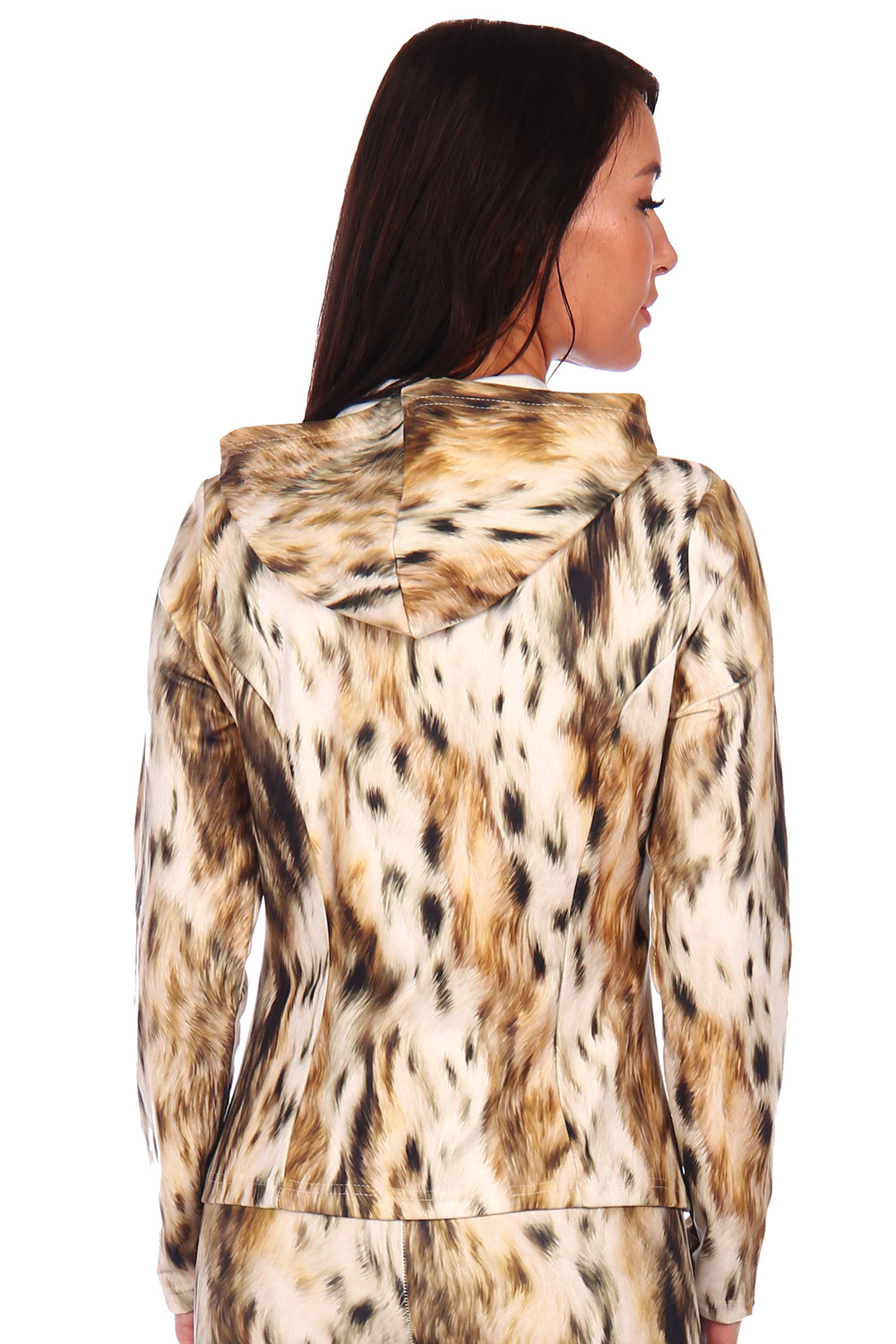 Фото товара 15905, леопардовая толстовка